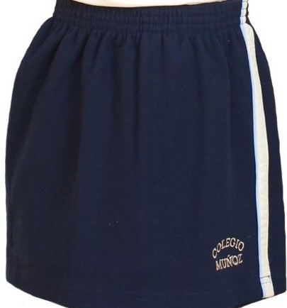 Falda Deportiva Preescolar y Primaria [T#8 hasta T#14]